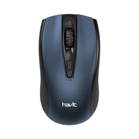 Мышка Havit HV-MS858GT Wireless Black-Blue (6939119026721), фото №1 Мышка Havit HV-MS858GT Wireless Black-Blue (6939119026721), фото №1