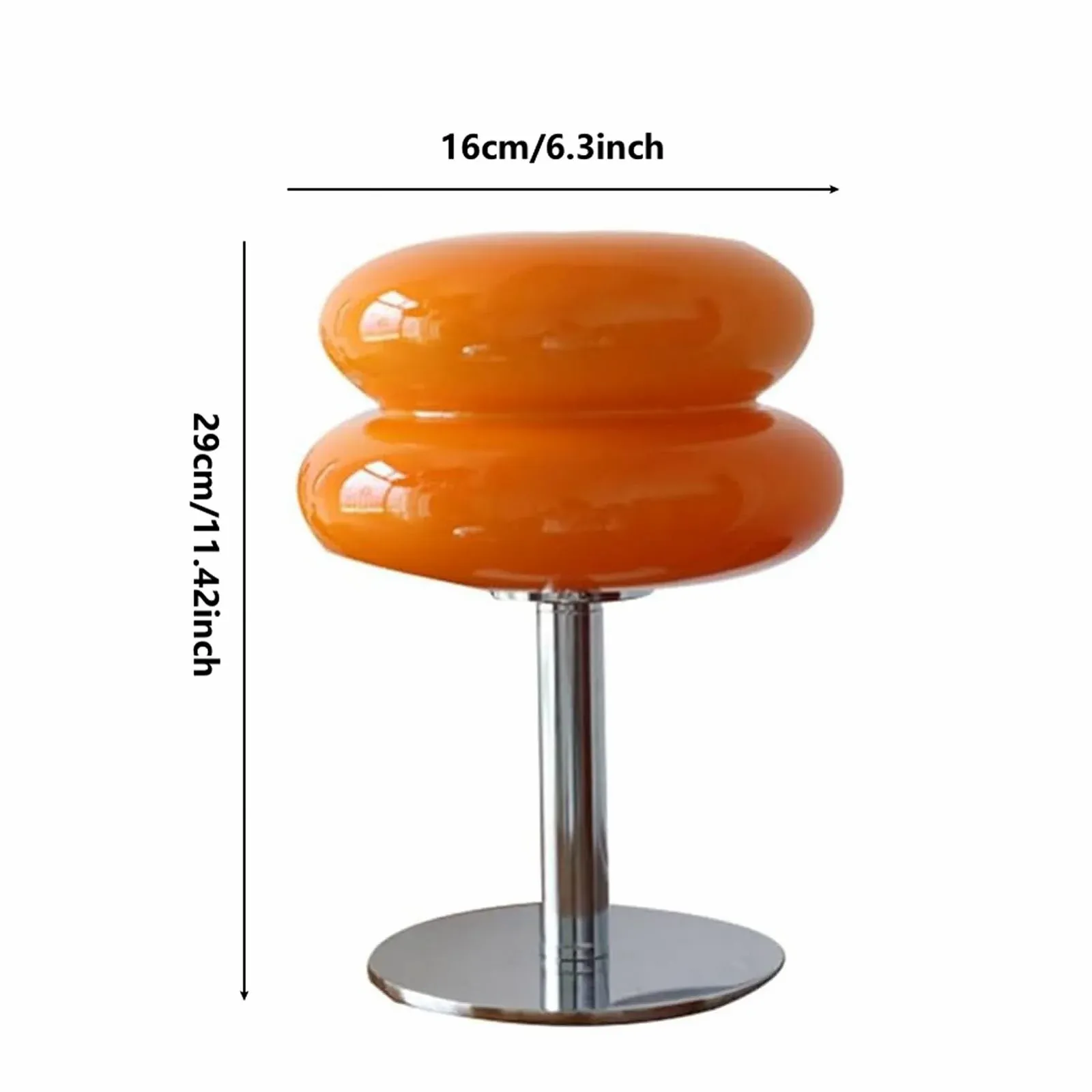 Настільна лампа Qcwwy Nordic Egg Tart Japanese Скляна USB, фото №7