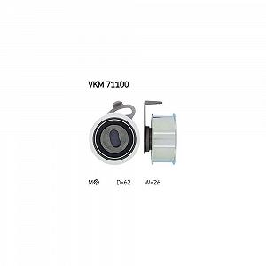 Ролик натяжителя ремня ГРМ SKF VKM 71100 для TOYOTA - Фото 1