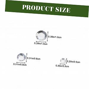 Стразы Самоклеящиеся COHEALI 12 листов для макияжа лица, украшений для ногтей, наклеек на телефон, наклеек для DIY-проектов synthetic.ua - Фото 1