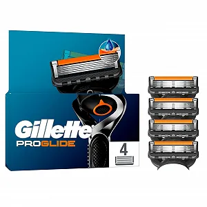 Сменные кассеты для бритья Gillette Proglide 4 шт. - Фото 1