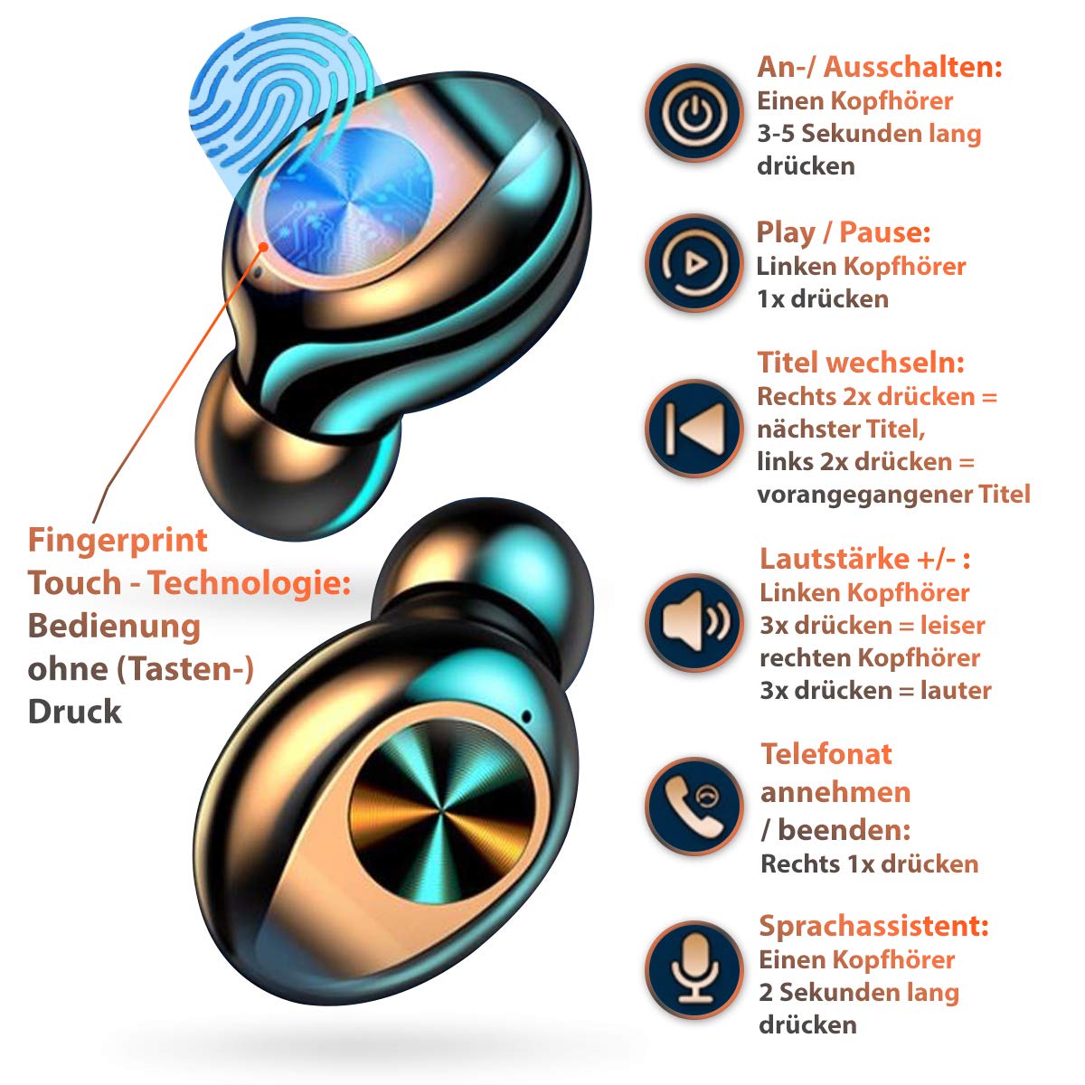 Наушники In-Ear Совместимые с Samsung Galaxy A55 A35 A25 A15 A05 A14 A24 A34 A54 A13 A33 A53 TWS 1_TWS F9, фото №5 Наушники In-Ear Совместимые с Samsung Galaxy A55 A35 A25 A15 A05 A14 A24 A34 A54 A13 A33 A53 TWS 1_TWS F9, фото №5