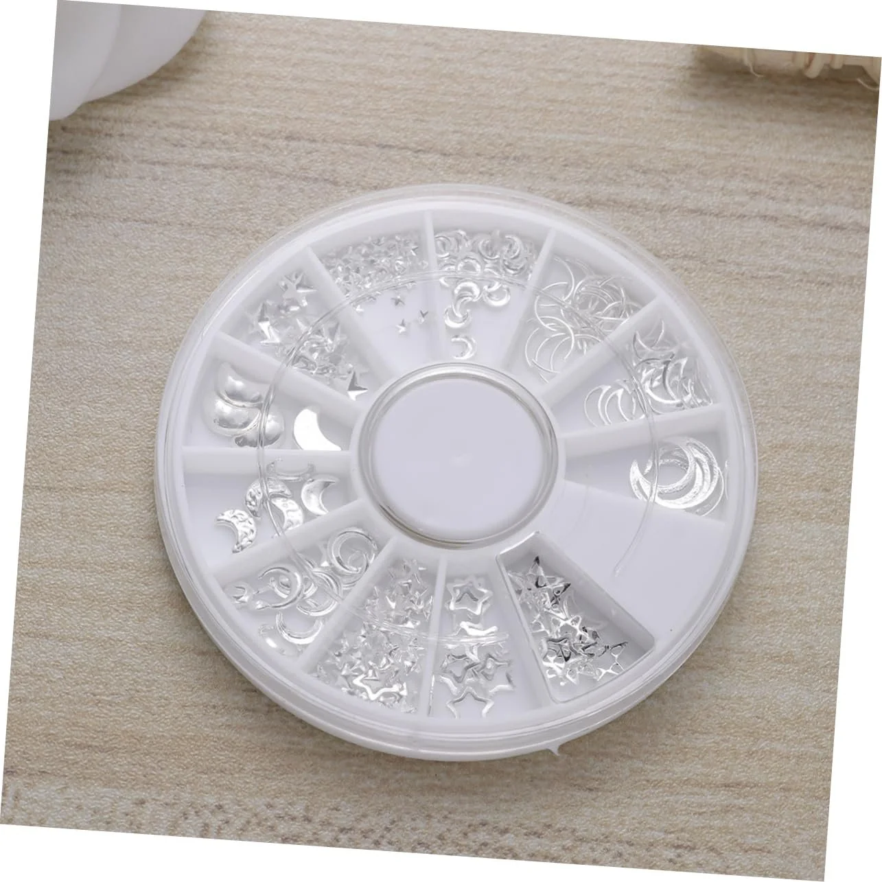 Металлические украшения для ногтей FRCOLOR 3 шт разных форм для натуральных и искусственных ногтей, фото №9 Металлические украшения для ногтей FRCOLOR 3 шт разных форм для натуральных и искусственных ногтей, фото №9