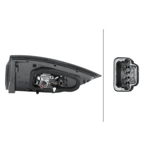 Задний фонарь HELLA 2TZ 011 662-041 для RENAULT правый, фото №2