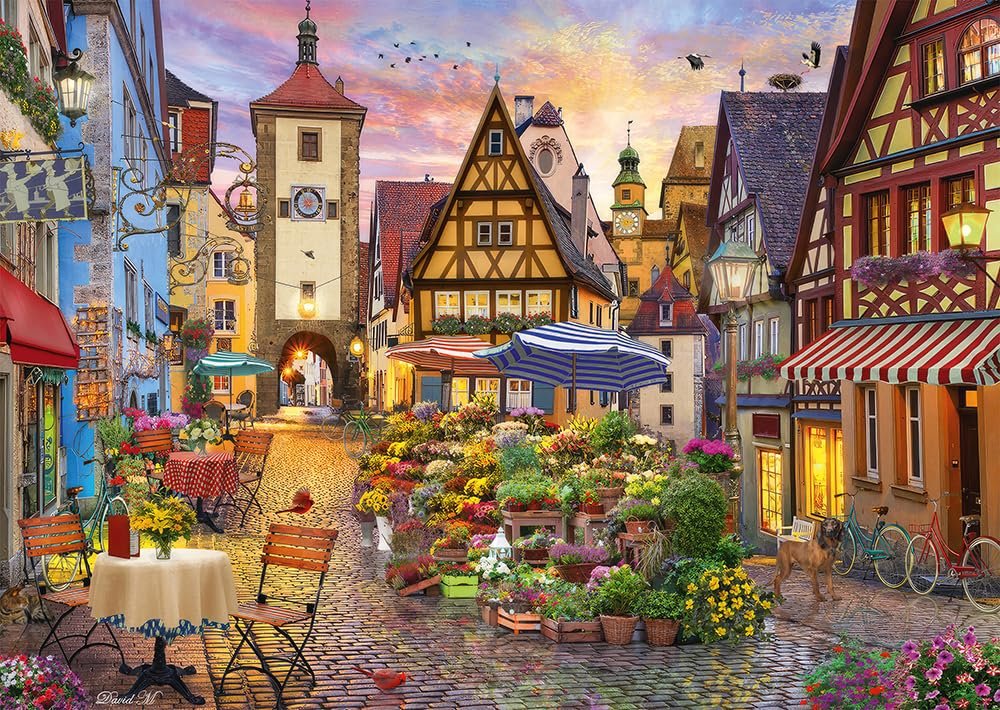 Пазл Schmidt Spiele Romantic Bavaria 59760 Rothenburg ob der Tauber 1000 элементов, фото №1 Пазл Schmidt Spiele Romantic Bavaria 59760 Rothenburg ob der Tauber 1000 элементов, фото №1