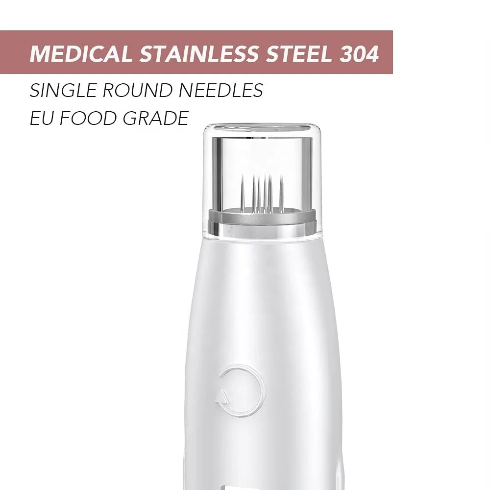 Набір 7-в-1 Derma Roller BOWKA, Нефритовий ролер, фото №7