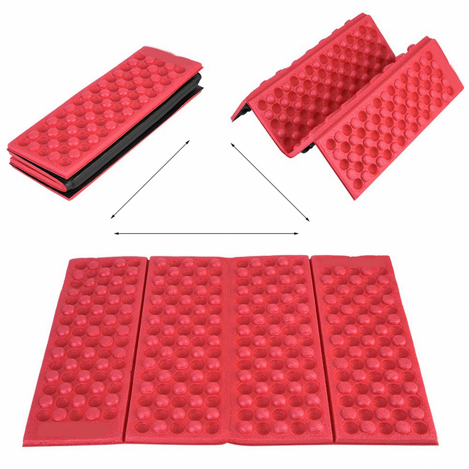 Подушка Qukaim Camping Seat Мат складной Водонепроницаемый Red and Black, фото №2