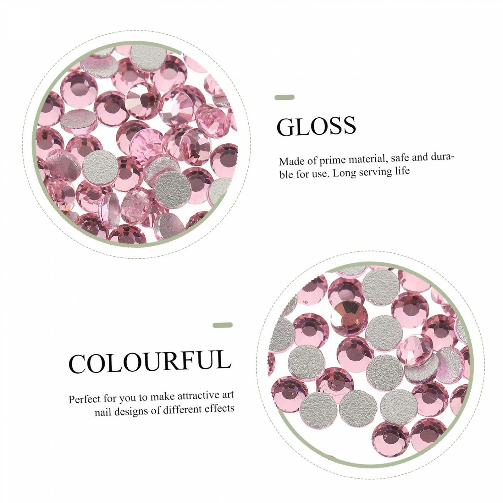 Стрази для нігтів FRCOLOR 1, кристали, діаманти, заклепки, набори для прикрас, декоративні кристали 3D, фото №9