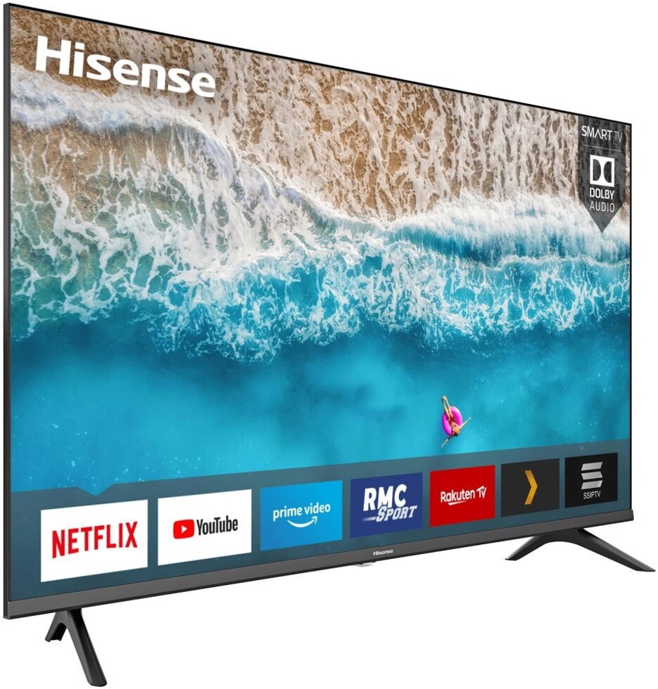 Телевізор 40" Hisense 40AE5500F / Full HD / 60 Гц / LED / Smart TV / Wi-Fi / T2, фото №2 Телевізор 40" Hisense 40AE5500F / Full HD / 60 Гц / LED / Smart TV / Wi-Fi / T2, фото №2