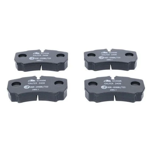 Комплект гальмівних колодок дискового гальма ATE 13.0460-4996.2 для IVECO, задня вісь, фото №2 Комплект гальмівних колодок дискового гальма ATE 13.0460-4996.2 для IVECO, задня вісь, фото №2