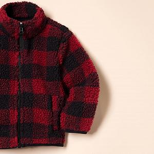 Куртка Sherpa Amazon Essentials С флисовой подкладкой и полной застежкой-молнией synthetic.ua - Фото 1