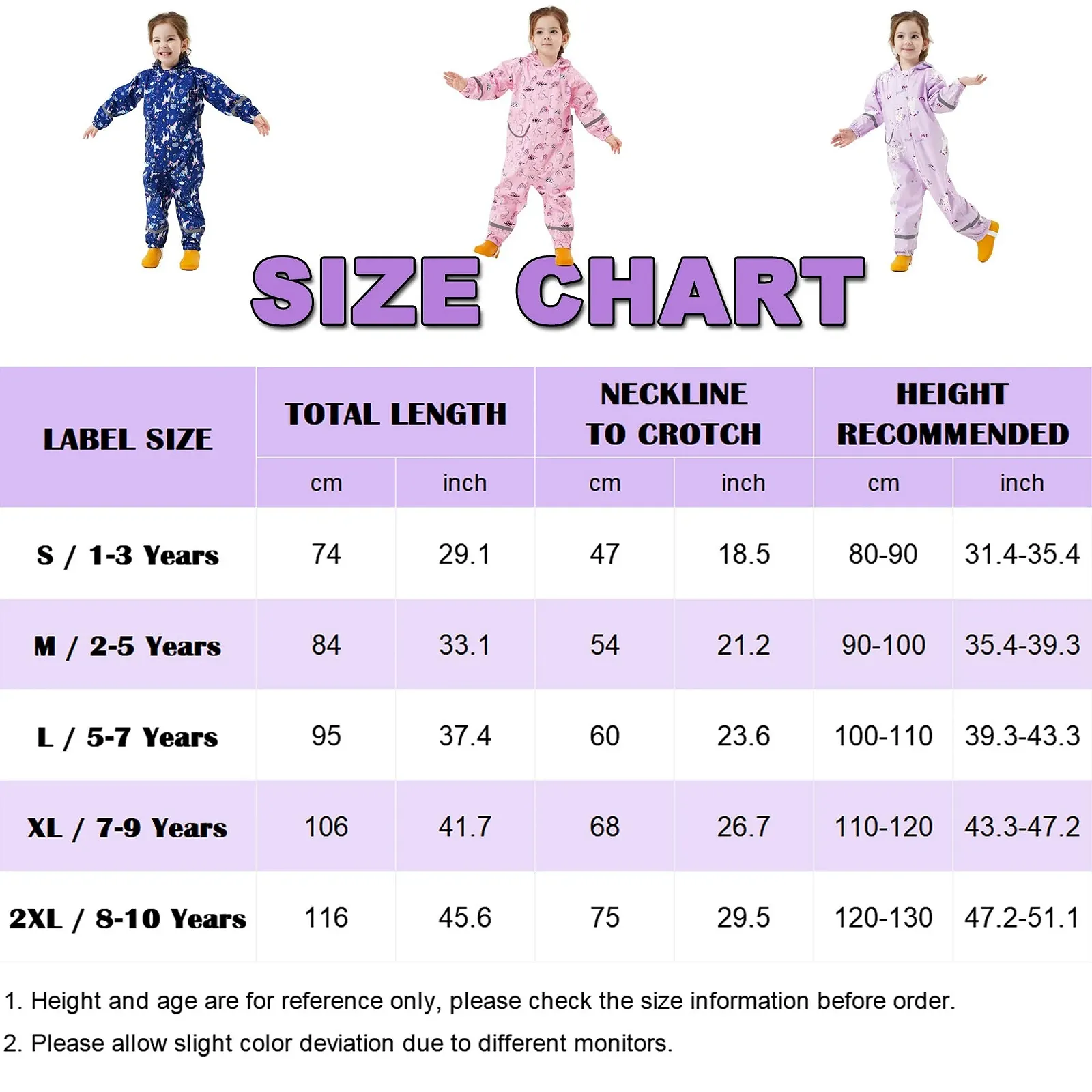 Дощовий комбінезон Fewlby Дитячий водонепроникний, фото №7 Дощовий комбінезон Fewlby Дитячий водонепроникний, фото №7