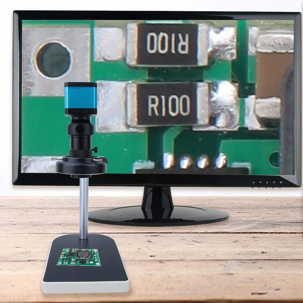 Цифровий мікроскоп Zunate KP-1501 для спостереження на екрані / 14 Мп / 100x / Чорний, фото №3 Цифровий мікроскоп Zunate KP-1501 для спостереження на екрані / 14 Мп / 100x / Чорний, фото №3