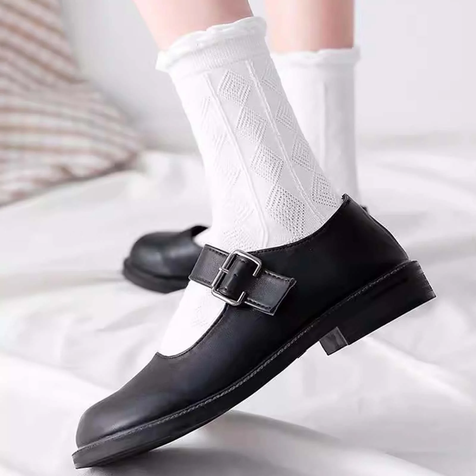 Шкарпетки Мереживні Білі для Жінок, фото №6 Шкарпетки Мереживні Білі для Жінок, фото №6