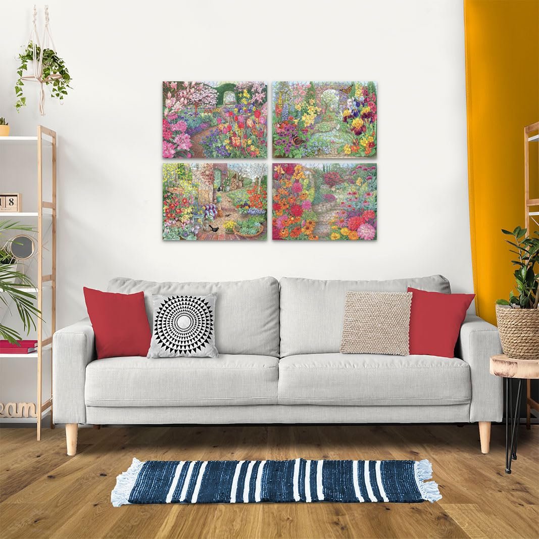 Пазлы Ravensburger Happy Days Glorious Gardens 4 x 500 деталей, фото №11