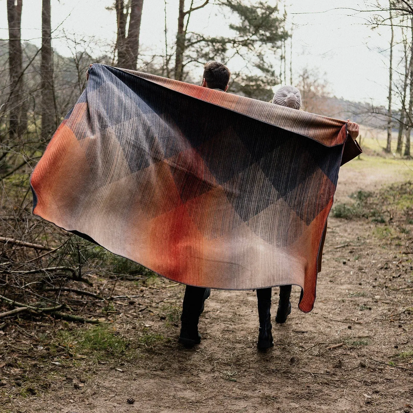 Плед Ibena Luena 150 x 200 см - Бавовняна суміш, М'який, Теплий, фото №4