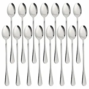 Ложка Длинная для латте макиато из нержавеющей стали, 195 см - Фото 1