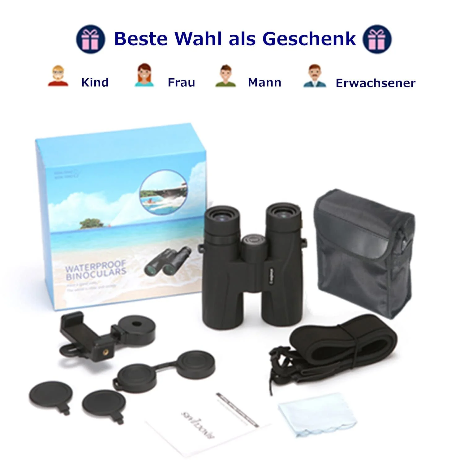 Бінокль C-eagleeye HD 12x32 IPx7, фото №6