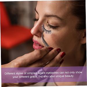 Штучні вії Angoily Фарбовані 8D 10 пар synthetic.ua - Фото 1