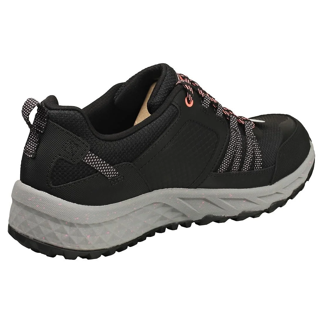 Кроссовки Skechers Eden LX-Beaming Glory 185016-BKRG женские Duraleather Черные с отделкой цвета розовое золото, фото №2