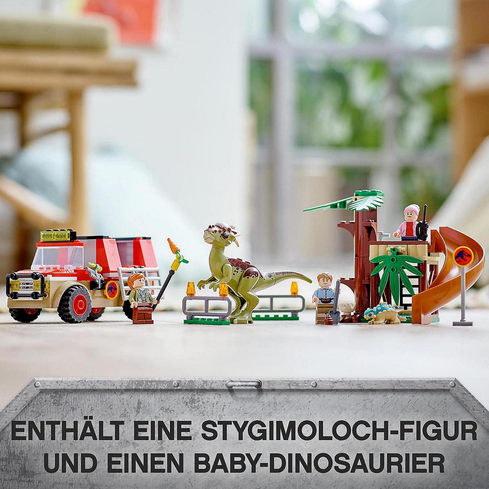 Конструктор LEGO Jurassic World 76939 Побег Стигимолоха с фигурками и домиком на дереве, подарок с динозавром, фото №3
