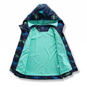 Дитяча Куртка для Хайкінгу Lengender Вітрозахисна з Капюшоном Водонепроникна synthetic.ua - Фото 1