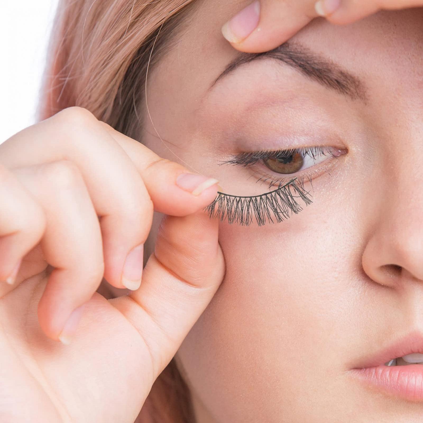 Макияж Angoily Short False Eyelashes Химическое Волокно 3D Comics 10 Пар, фото №3