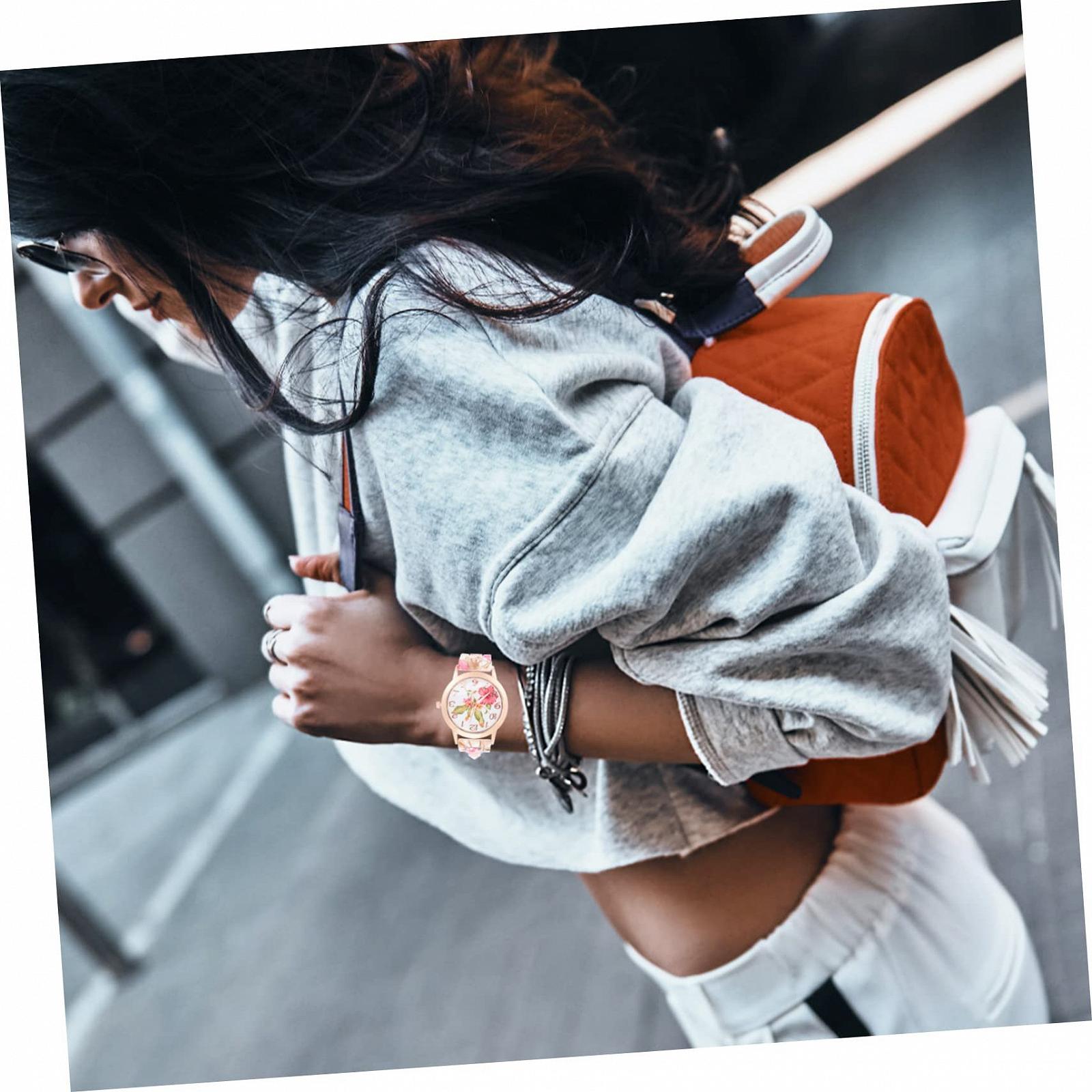 Часы Женские Healvian Quartz Силиконовые Розовый, фото №6 Часы Женские Healvian Quartz Силиконовые Розовый, фото №6