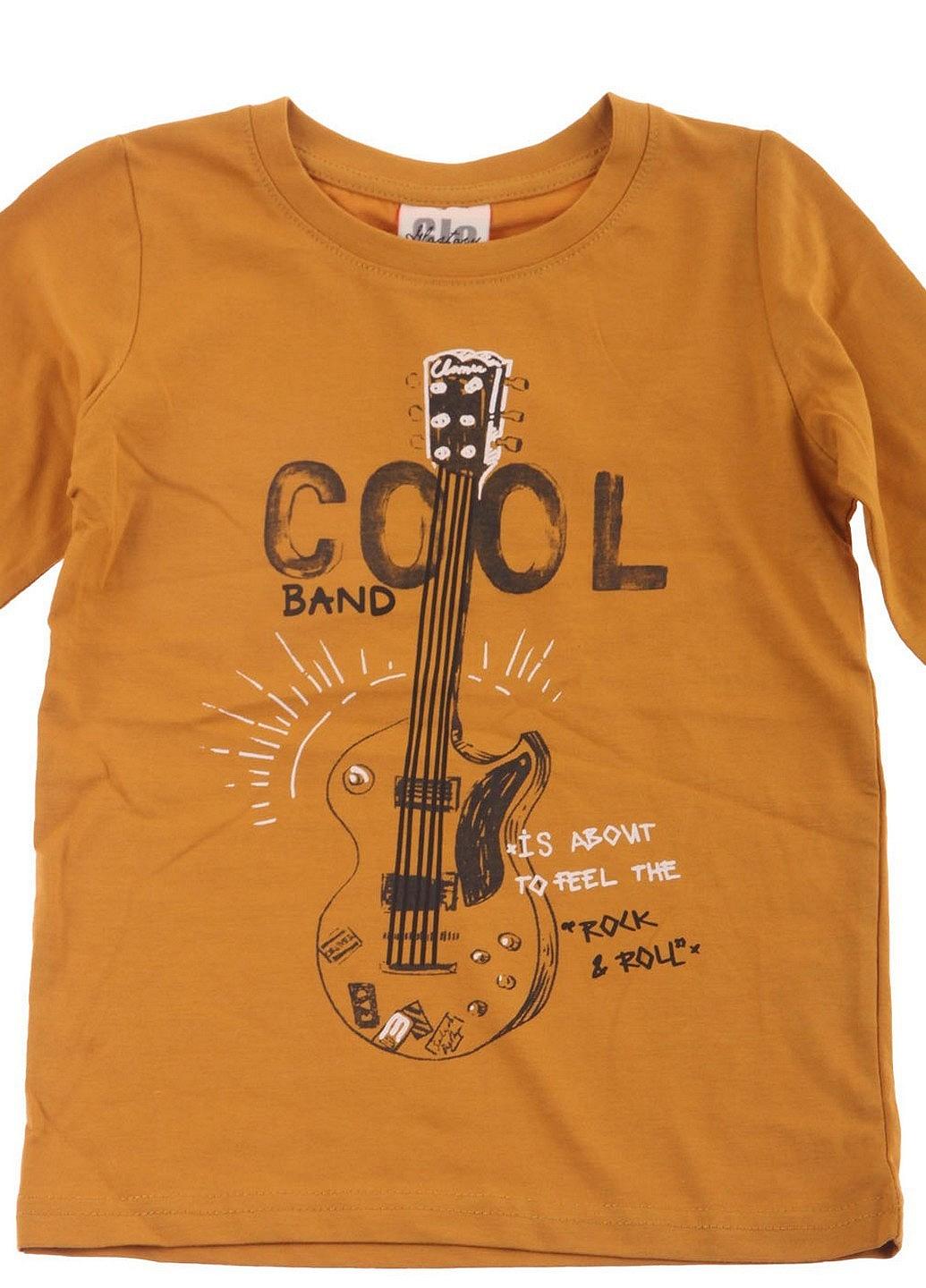 Лонгслив Glo-story 110 Горчичный (SN-2214-Mustard), фото №2