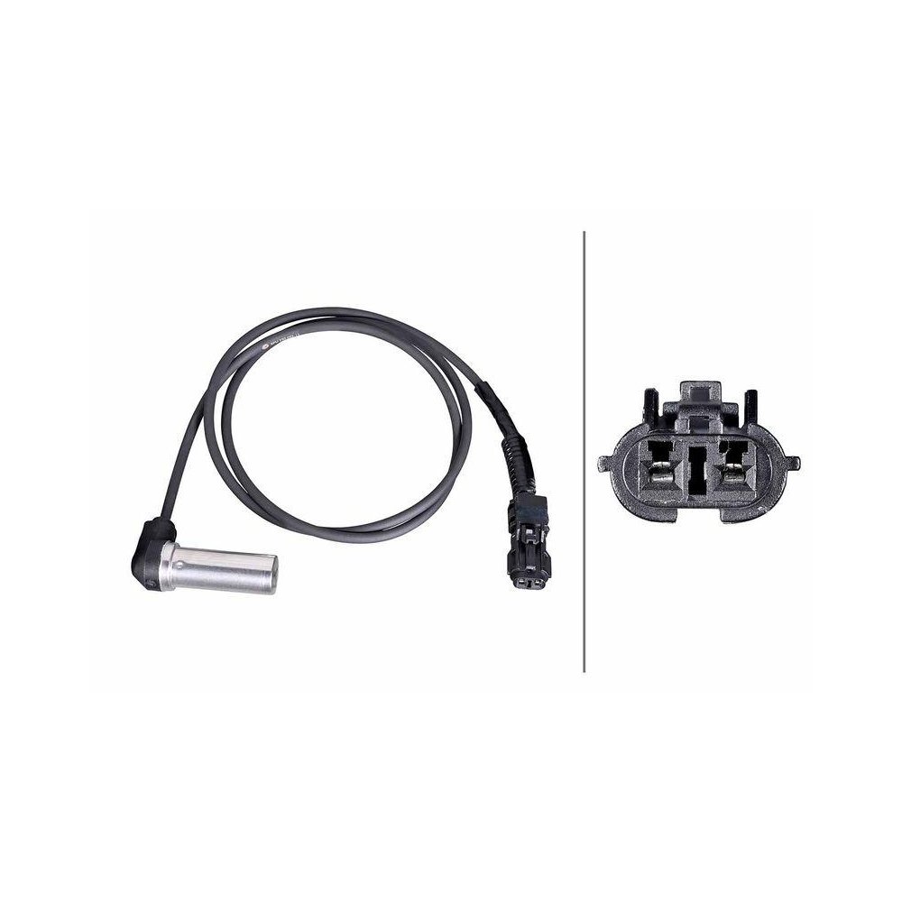 Датчик частоти обертання колеса HELLA 6PU 230 052-131 для MACK FREIGHTLINER HINO PETERBILT, фото №1