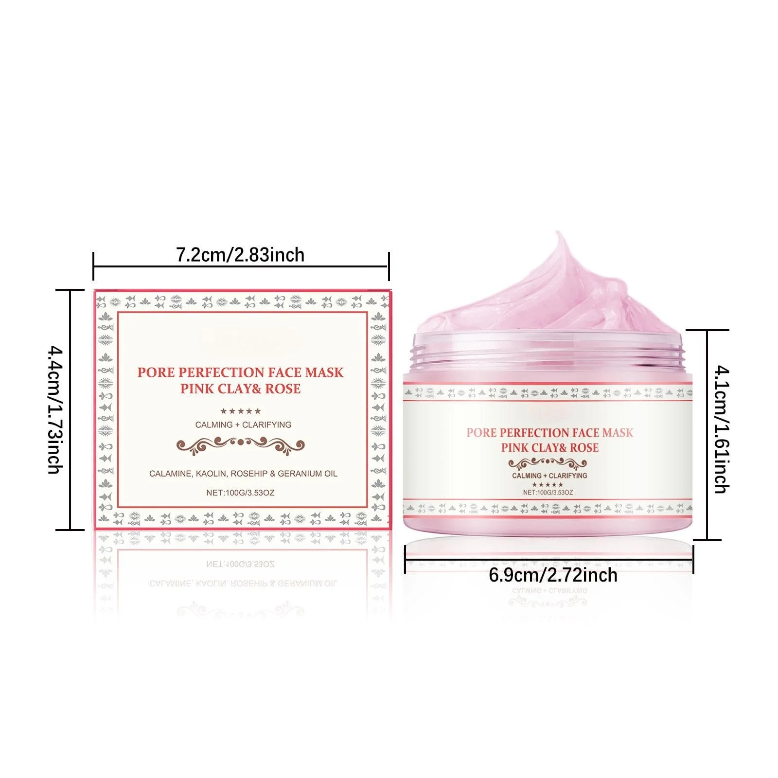 Маска для обличчя Глина для очищення пор, фото №7