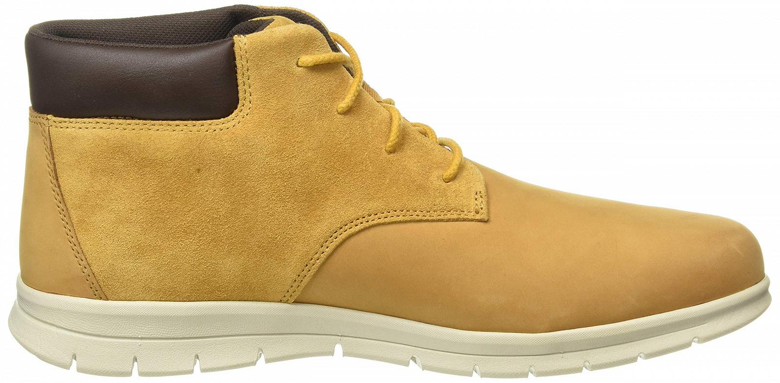 Ботинки Timberland Graydon Кожаные Chukka Коричневый нубук, фото №6