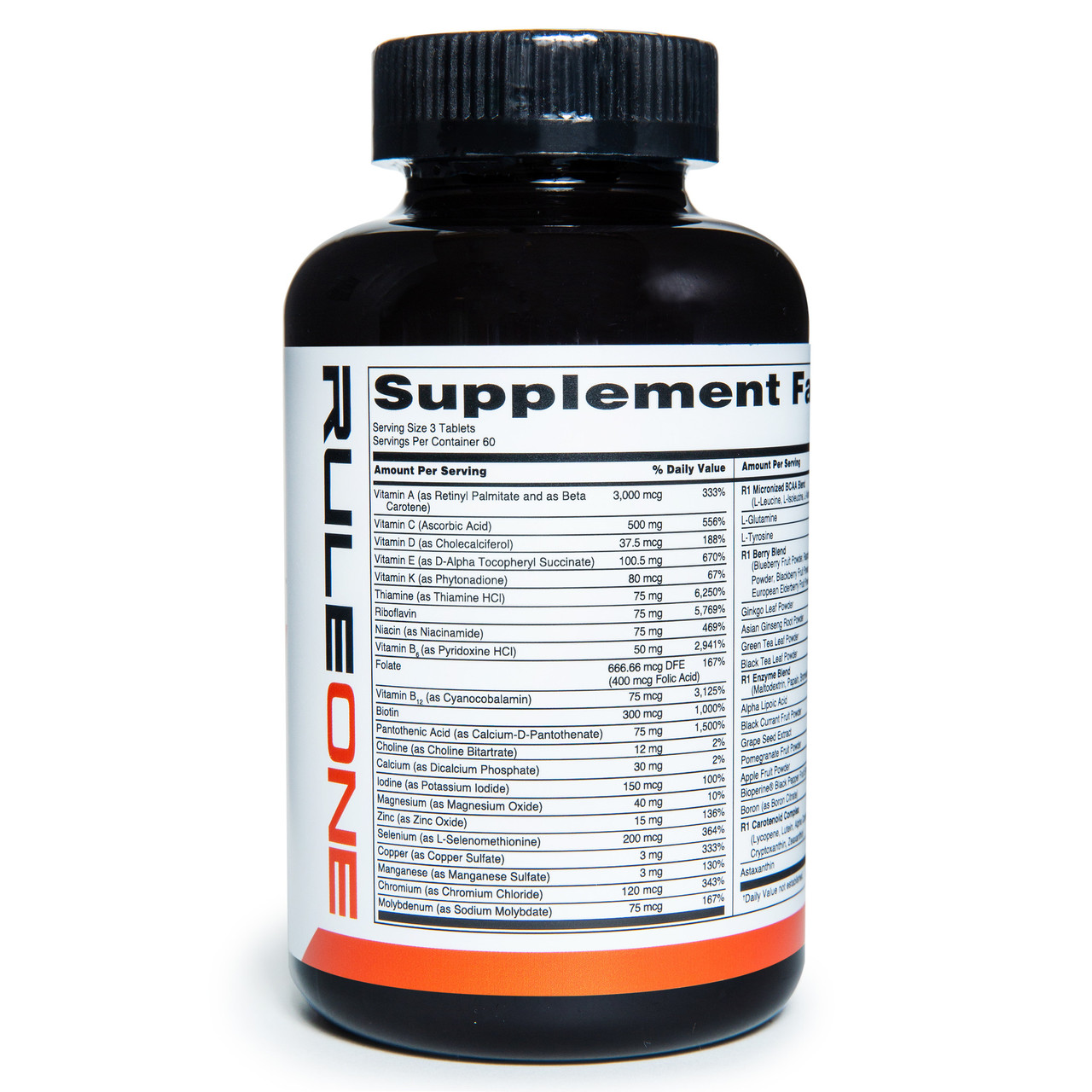 Мультивитамины для мужчин Rule 1 Men's Train Daily Sports Multi-Vitamin 90tabl, фото №2