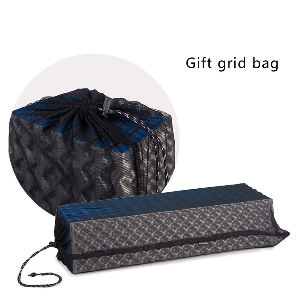 Килимок Picnic Moisture-proof Pad Stay Warm Egg Tray Outdoor Sleeping Mat Одинарний 183 x 56 см, Подвійний 198 x 119 см, Складаний XPE Матеріал Алюмінієва Фольга Товстий Водонепроникний Килимок, фото №6