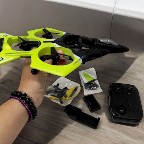Літак на радіокеруванні Drone thunder зелений [tsi247469-TSI], фото №2
