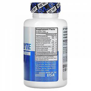 Электролиты Evlution Nutrition Electrolyte Volumizing Hydration 60 Tablets synthetic.ua - Фото 1