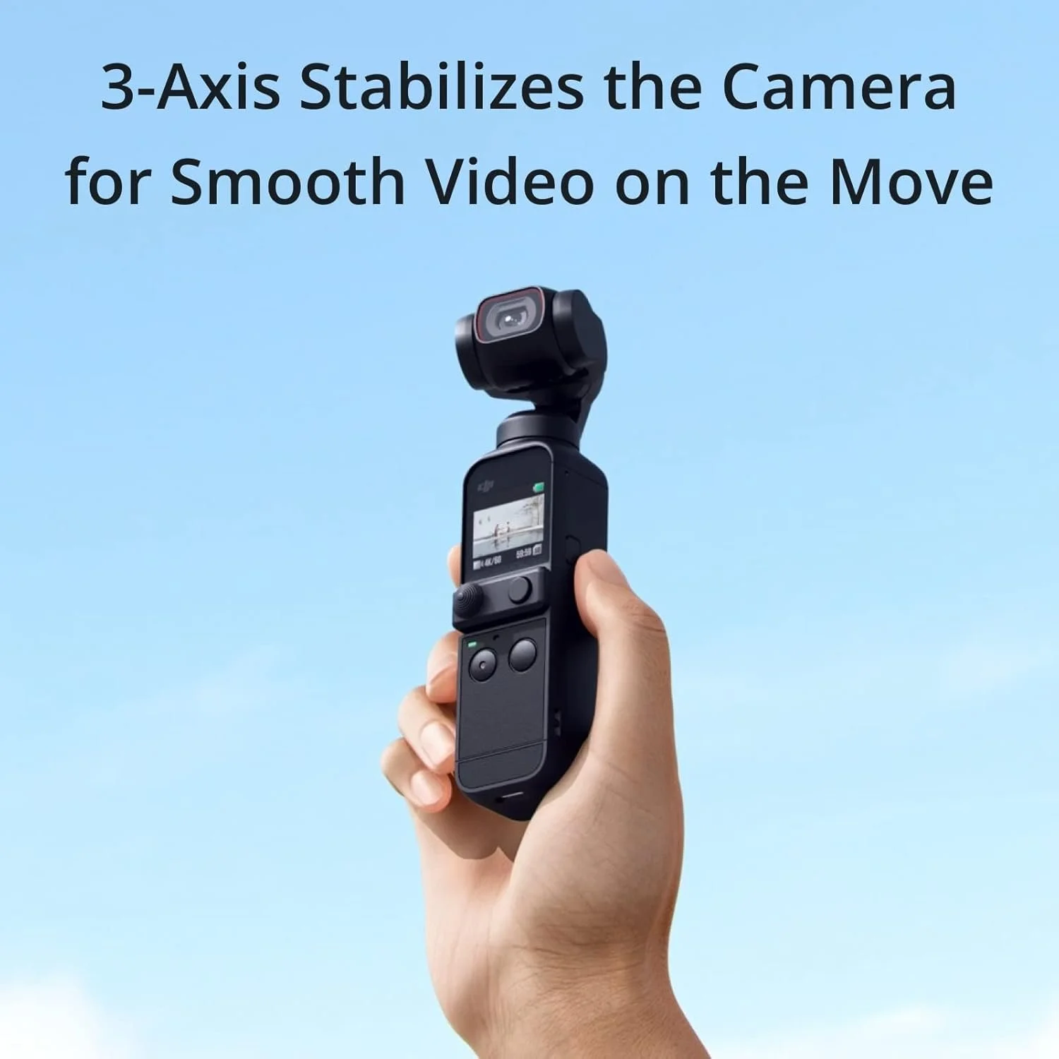 Екшн-камера DJI Pocket 2 / 64Мп фото / 16Мп відео / 4K / 240fps / Чорна (CP.OS.00000146.01), фото №2