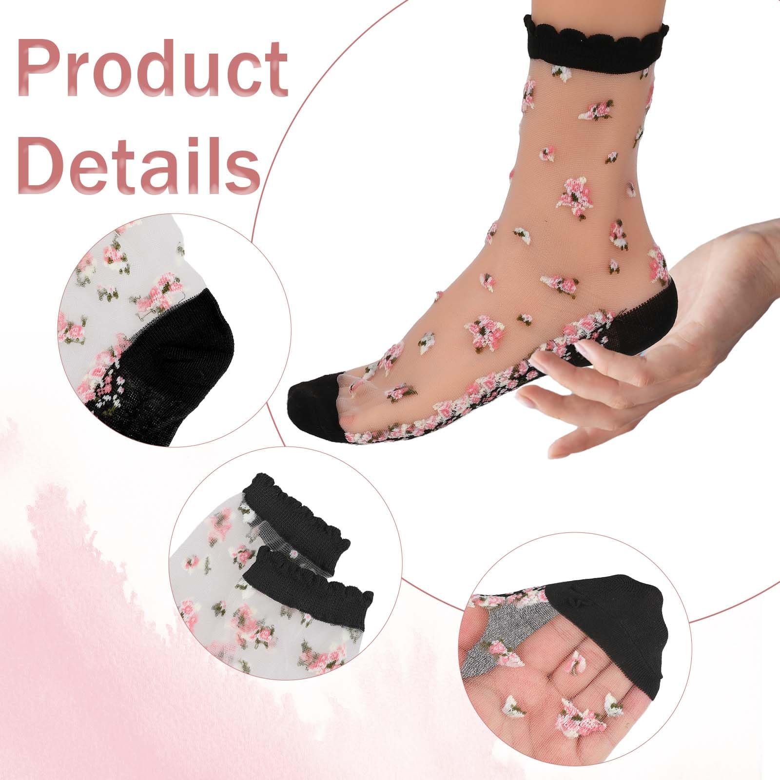 Шкарпетки KALIONE Прозорі, 4 пари, фото №2