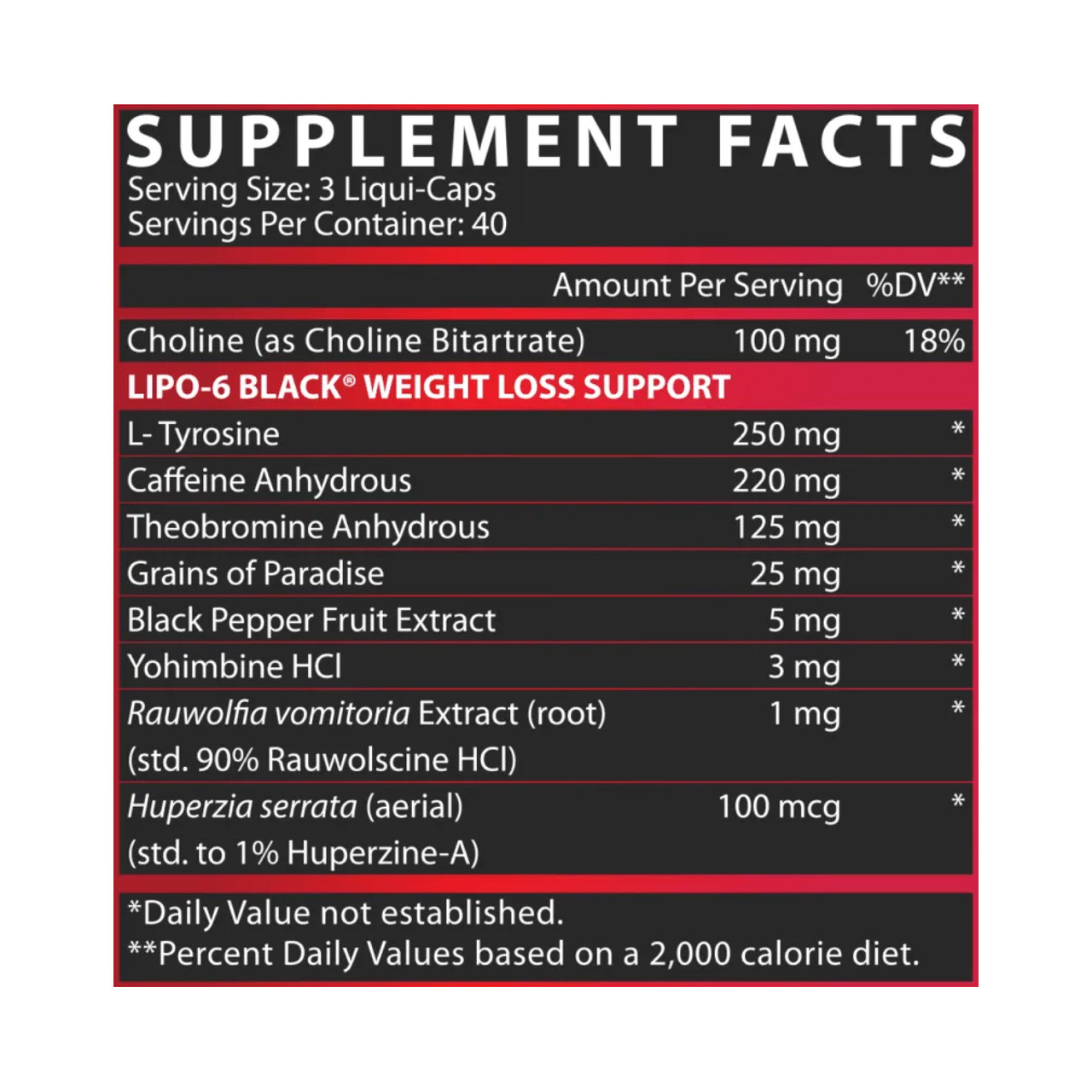 Lipo-6 Black 120 caps, фото №2 Lipo-6 Black 120 caps, фото №2