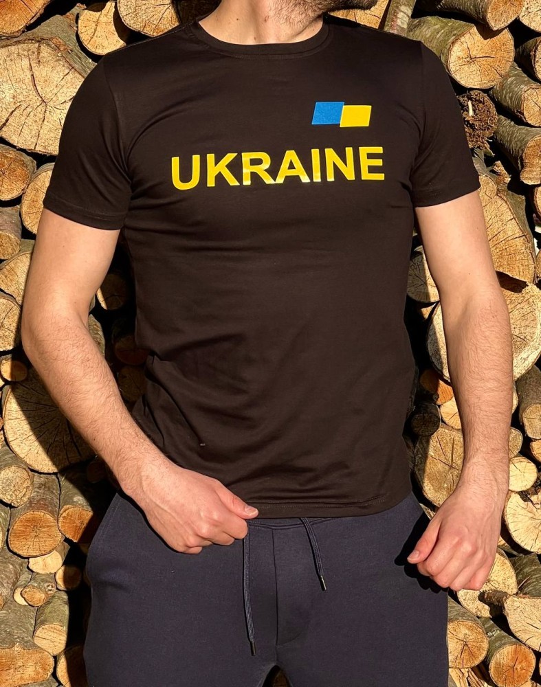 Футболка Ukraine Victory черная, фото №1