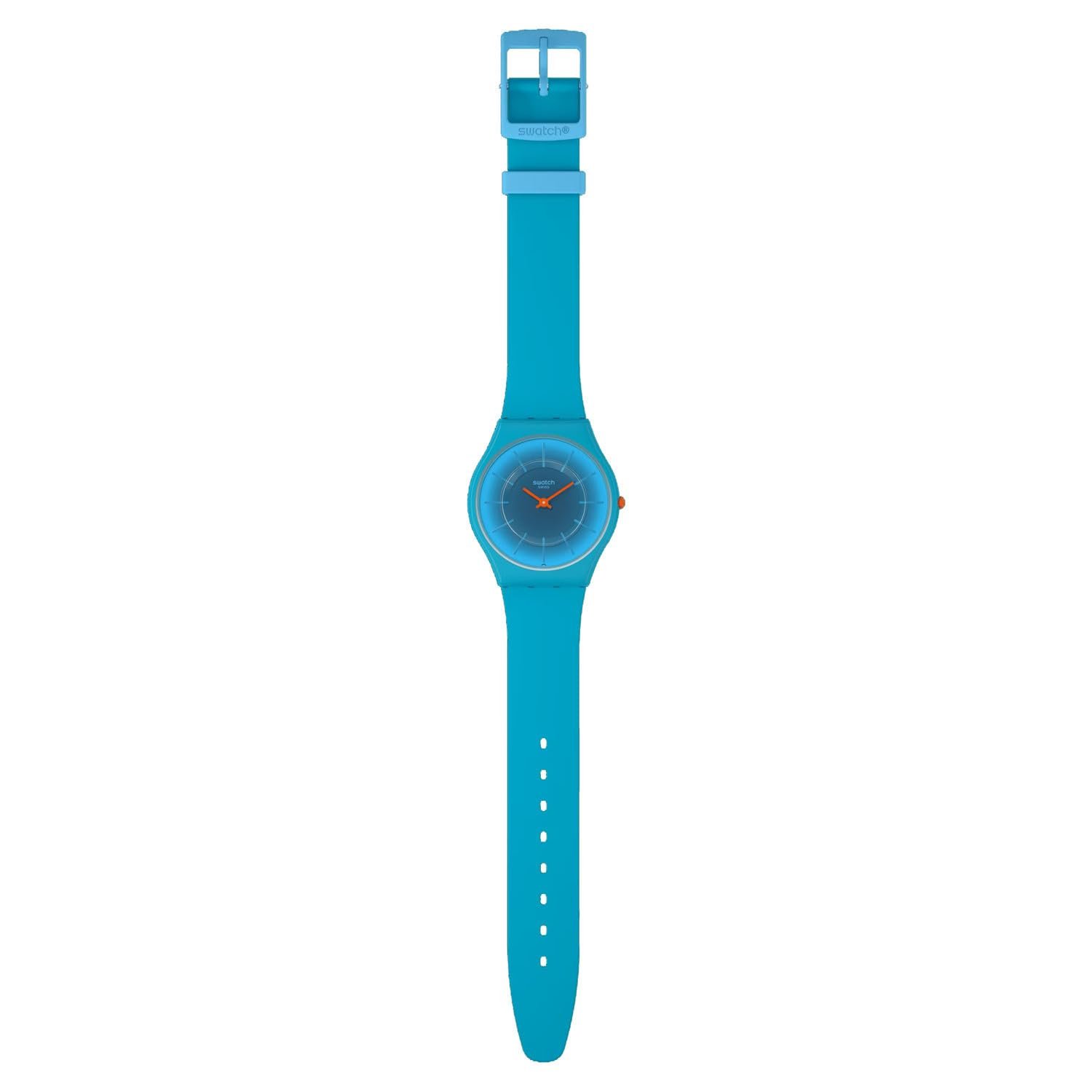 Годинник Swatch Skin-Radiantly Teal SS08N114, блакитний, Classic, фото №1 Годинник Swatch Skin-Radiantly Teal SS08N114, блакитний, Classic, фото №1