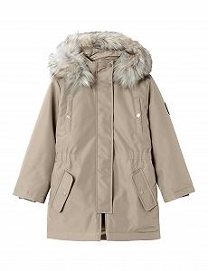 Куртка NAME IT Nkfmilla Девушки Долгая Noos Parka - Фото 1