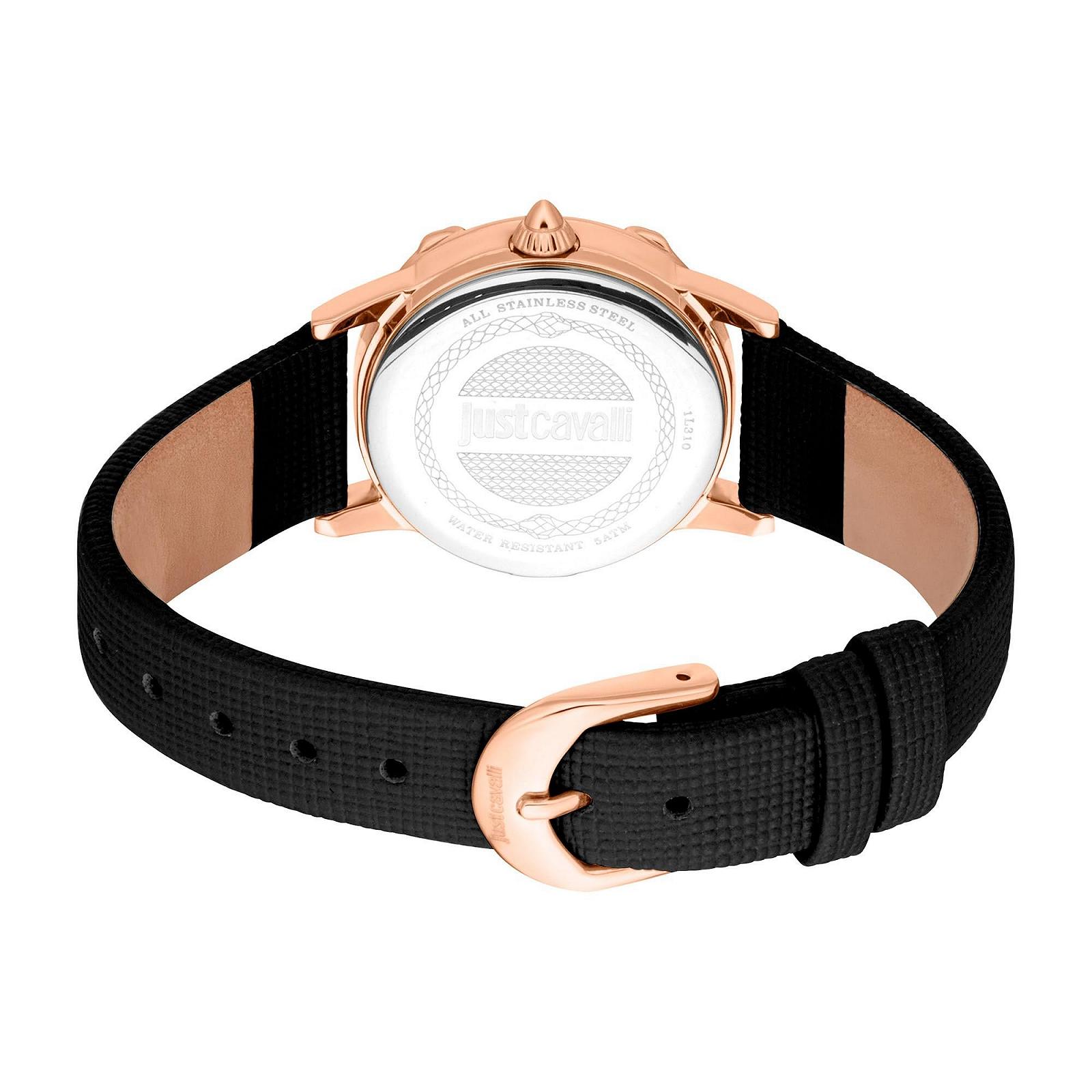 Женские аналоговые часы Just Cavalli JC1L310L0035, серебристо-черные, фото №3