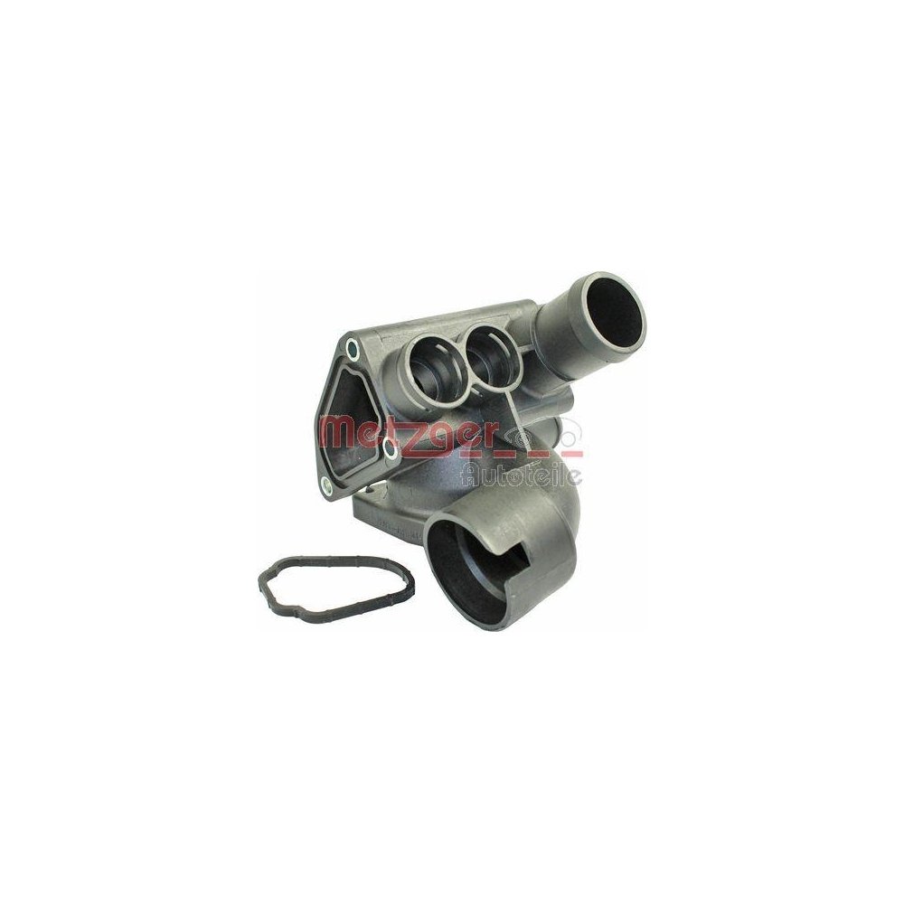 Корпус термостата METZGER 4010028 для VAG, головка блоку циліндрів, передня сторона, фото №1 Корпус термостата METZGER 4010028 для VAG, головка блоку циліндрів, передня сторона, фото №1