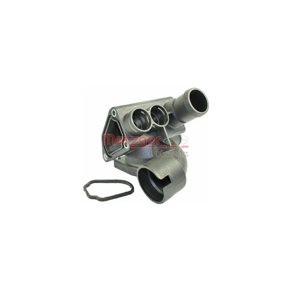 Корпус термостата METZGER 4010028 для VAG, головка блока цилиндров, передняя сторона, фото №1 Корпус термостата METZGER 4010028 для VAG, головка блока цилиндров, передняя сторона, фото №1