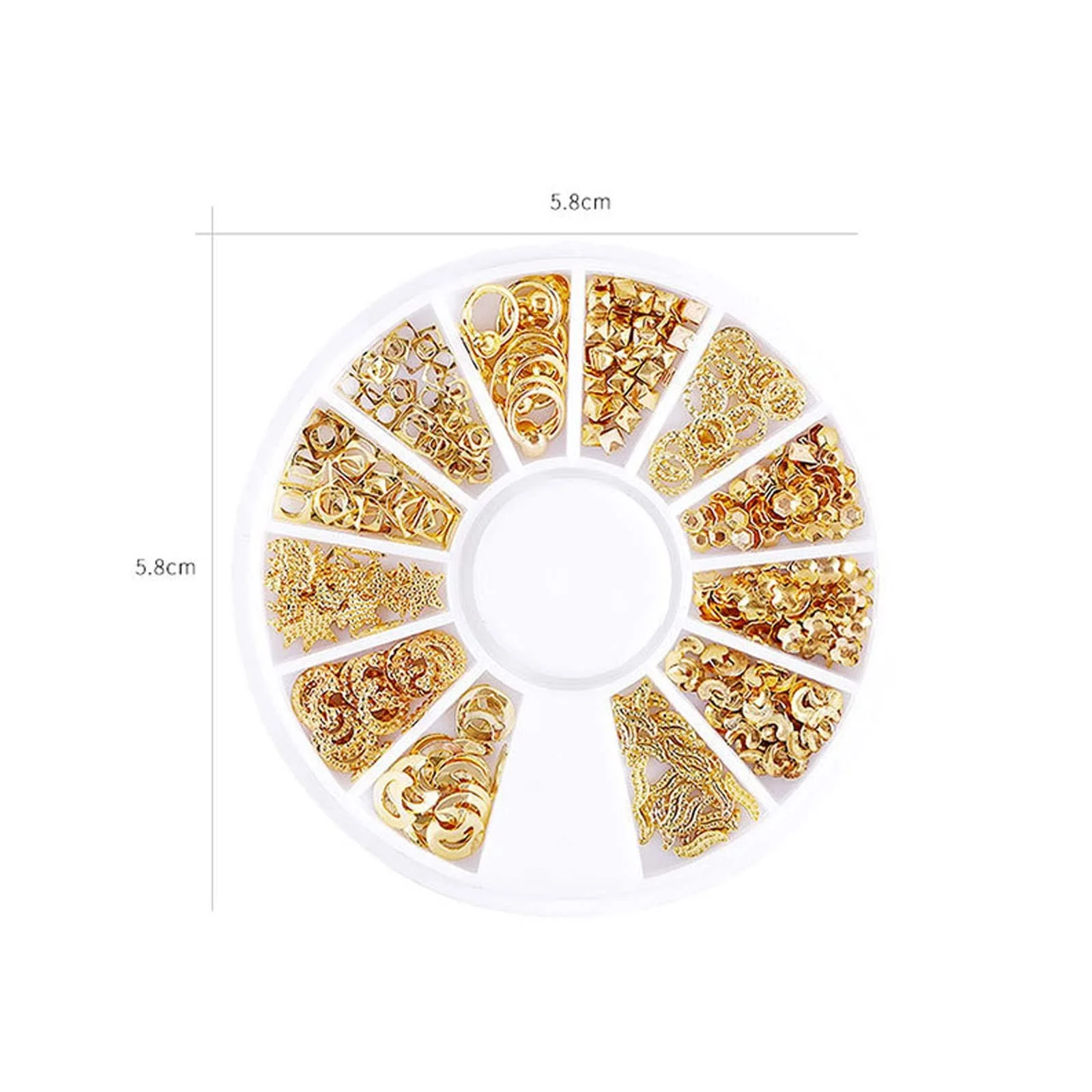 Стрази для нігтів Різні Кольори з коробкою для зберігання, фото №2 Стрази для нігтів Різні Кольори з коробкою для зберігання, фото №2