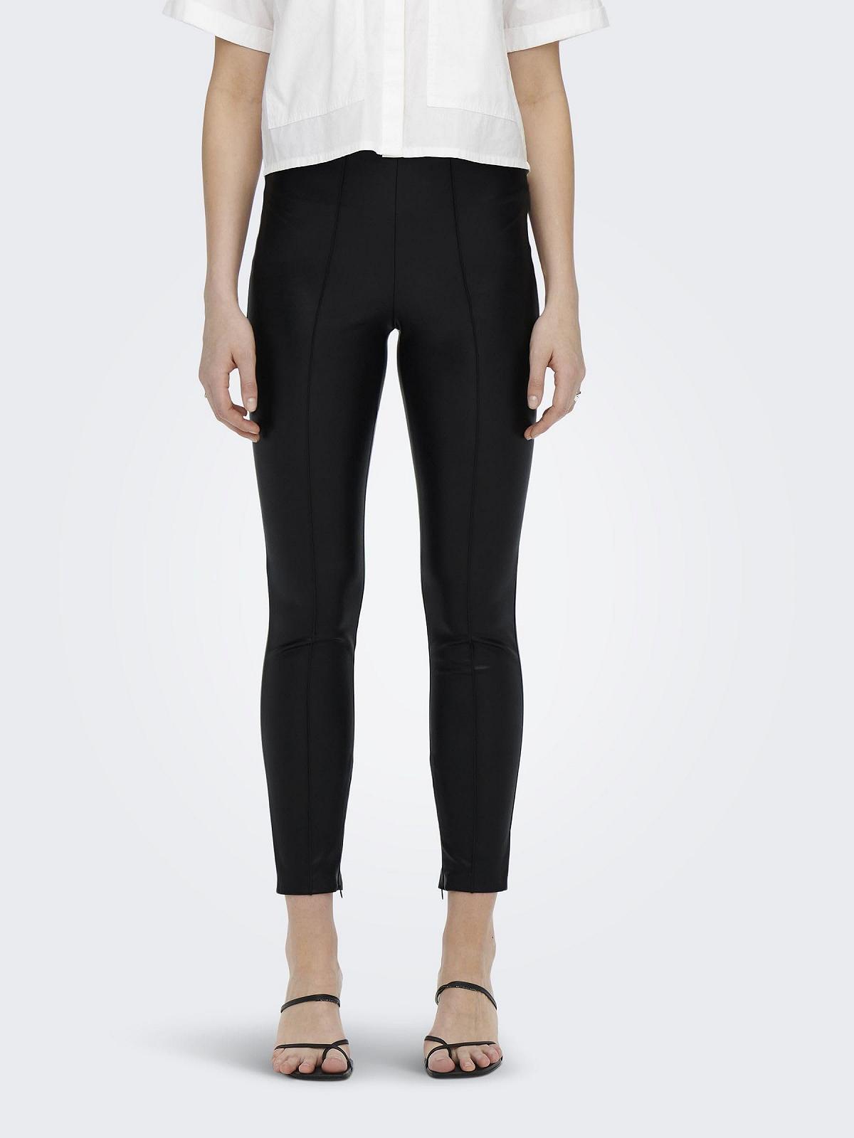 Леггинсы ONLY Onlpips Faux Leather OTW Женские, фото №4