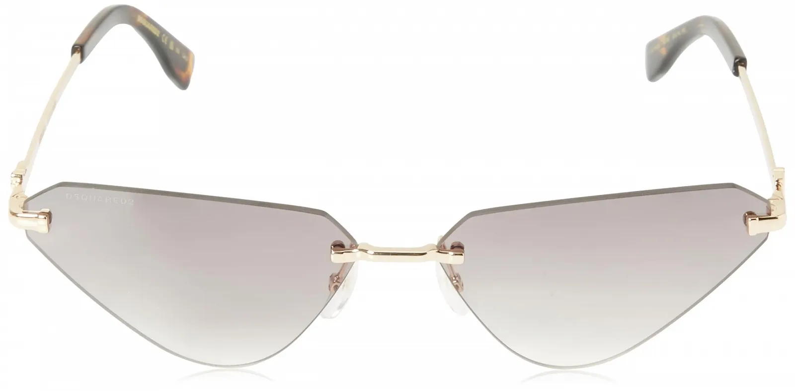 Сонцезахисні окуляри Dsquared Unisex D2 0108/S Pef 63/14/145 Золотий/Зелений, фото №2