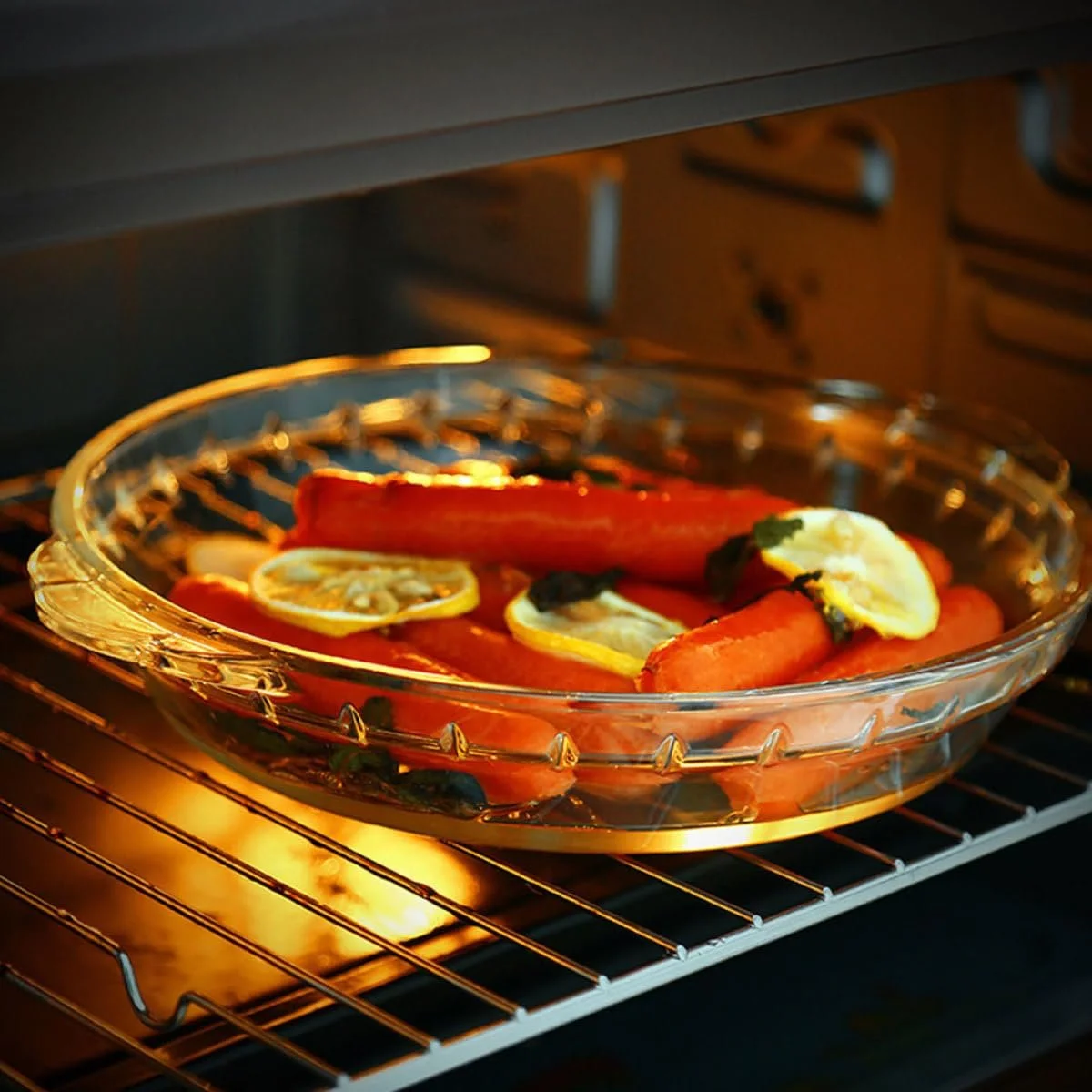 Набор форм для запекания Garneck 2 шт. термостойкие стеклянные прозрачные, фото №3