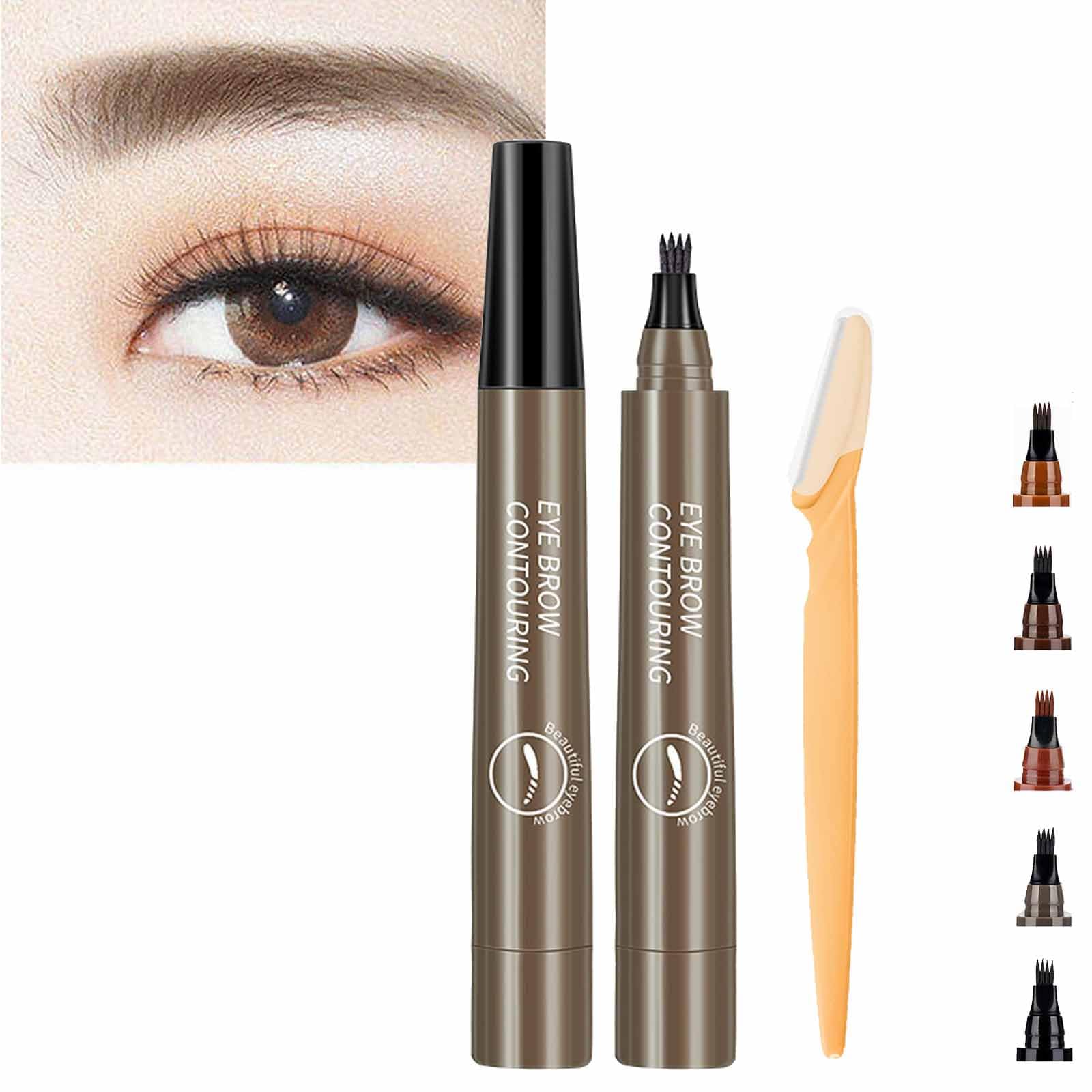 Олівець для брів Glowly Secret Waterproof Taupe Brown, фото №1